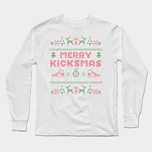 Merry Kicksmas Long Sleeve T-Shirt